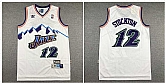 Jazz 12 John Stockton White Hardwood Classics Jersey,baseball caps,new era cap wholesale,wholesale hats